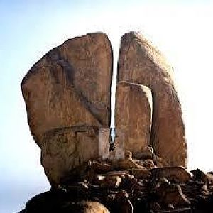 The split rock