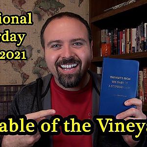 Parable of the Vineyard - Devotional Saturday!