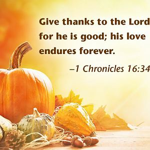 Give thanks