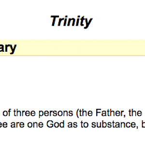 Trinity Definition