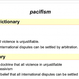 Pacifism