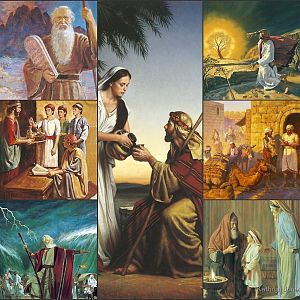 Bible Collage Art