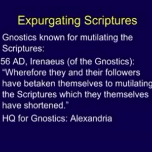 Expurgating Scriptures