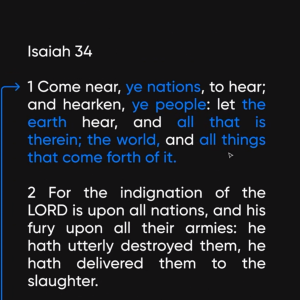 Isaiah 34 context