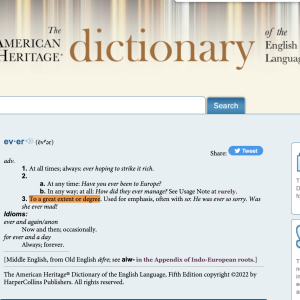The word ever in American Heritage Dictionary.png