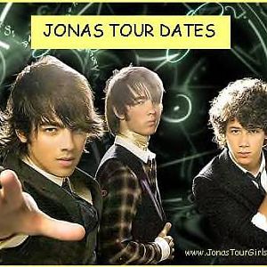 Jonas Brothers Tour Dates     lighting green jobros