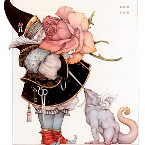 Michael Parkes ~ The Rose Collector