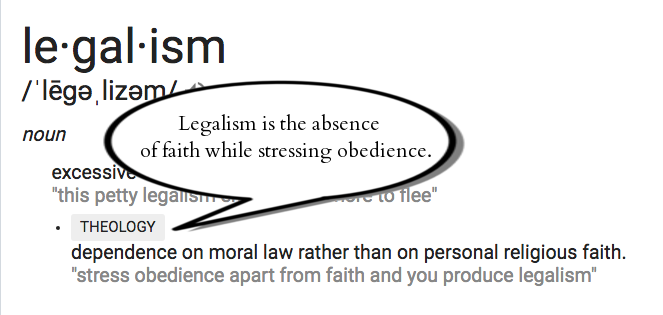 Legalism Definition