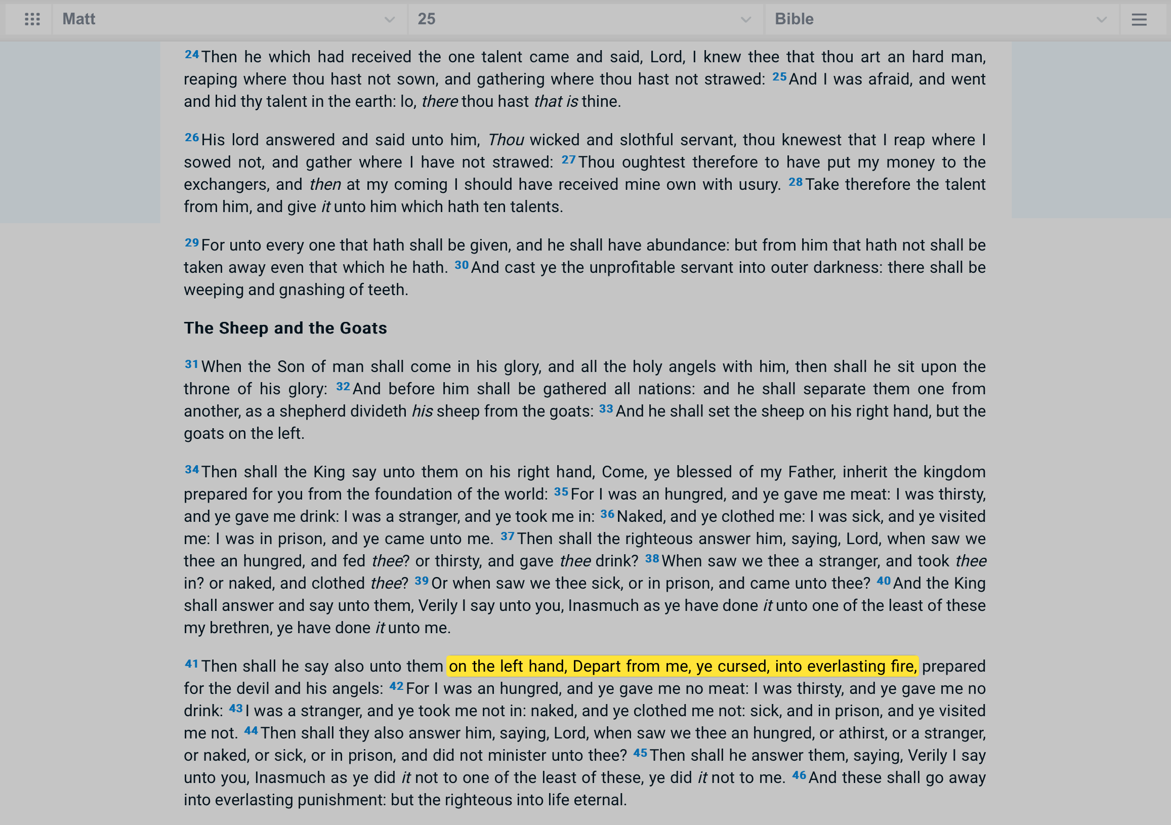 Matt 25 - b