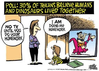 Texas Evolution and Flintstones