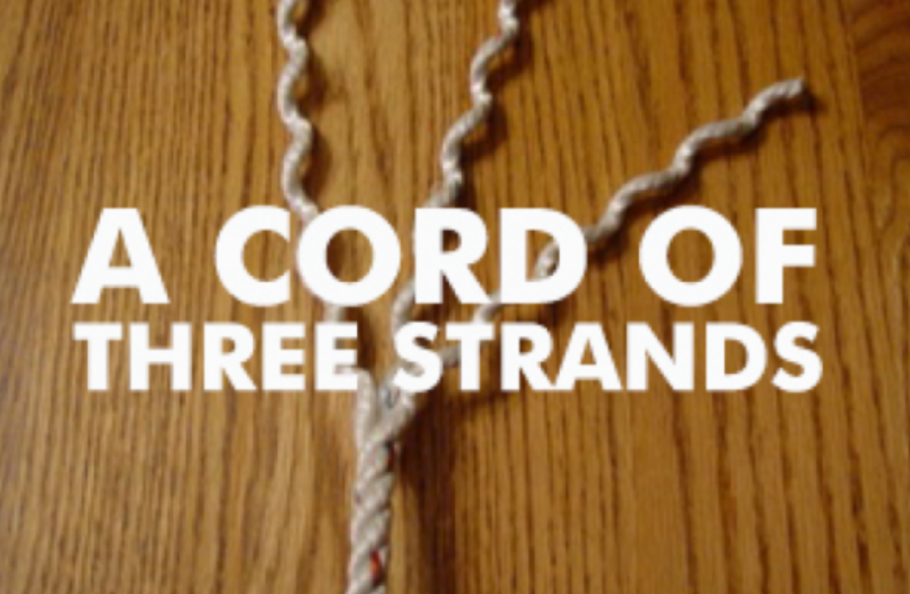 Three corded rope