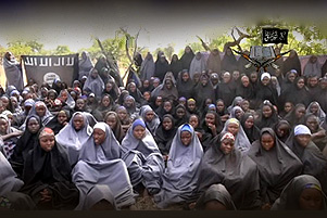 Kidnapped Chibok girls in 2014