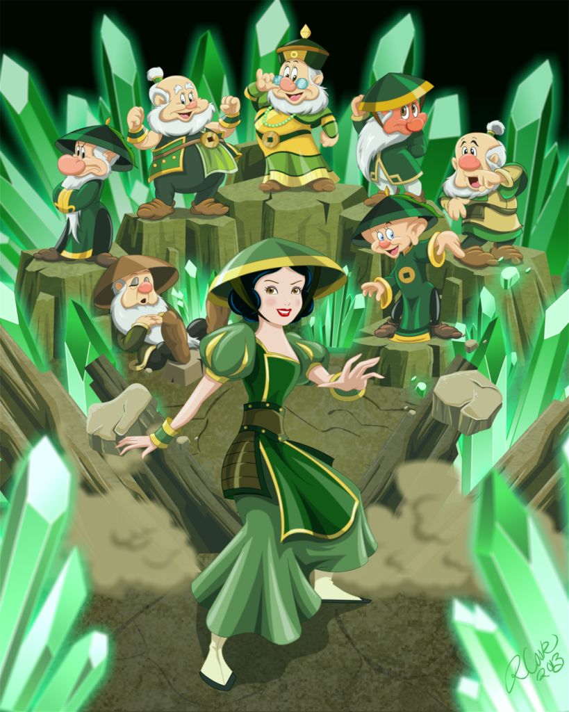 Avatar-The-Legend-of-Korra-Disney-Snow-White-Dwarfs-819x1024.png