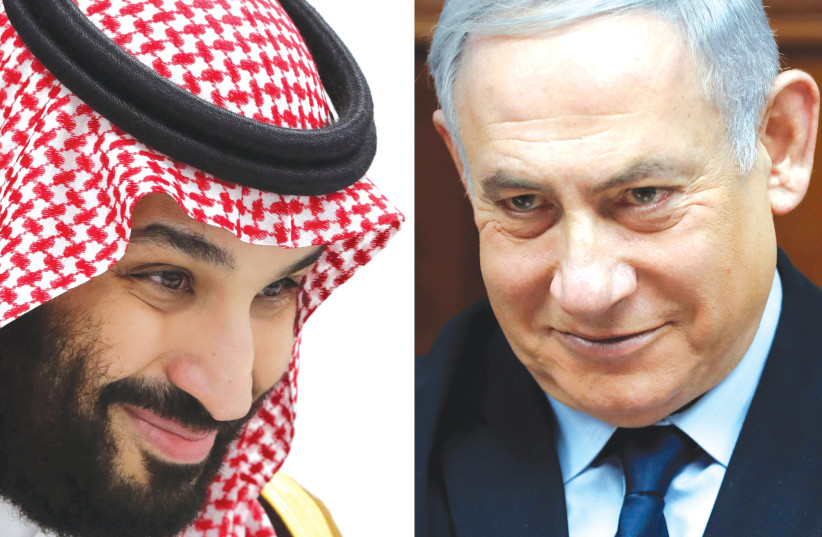  THE NEWEST Saudi lobbyist is the prime minister of Israel, says the writer.  (credit: REUTERS)