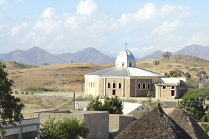 A church building