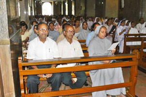 A congregation in Nepal.