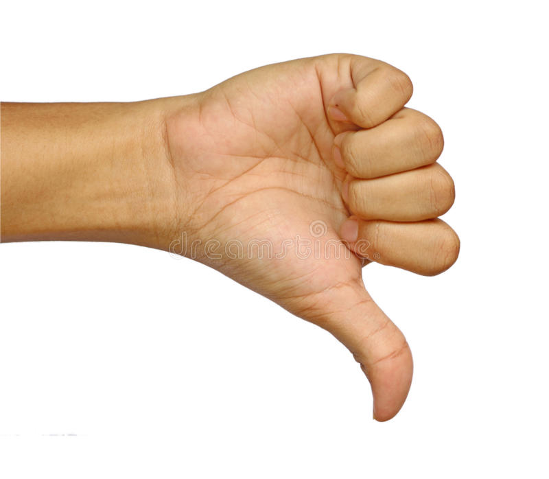 man-s-hand-signalling-thumbs-down-fist-isolated-white-background-showing-no-good-sign-48390759.jpg