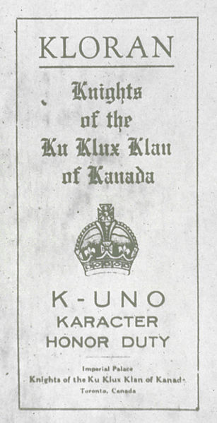 307px-Kloran_of_the_Knights_of_the_Ku_Klux_Klan_of_Kanada%2C_based_in_Toronto.jpg