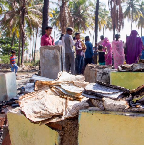 Hindu radicals in India routinely damage or destroy churches to hinder Christian worship.